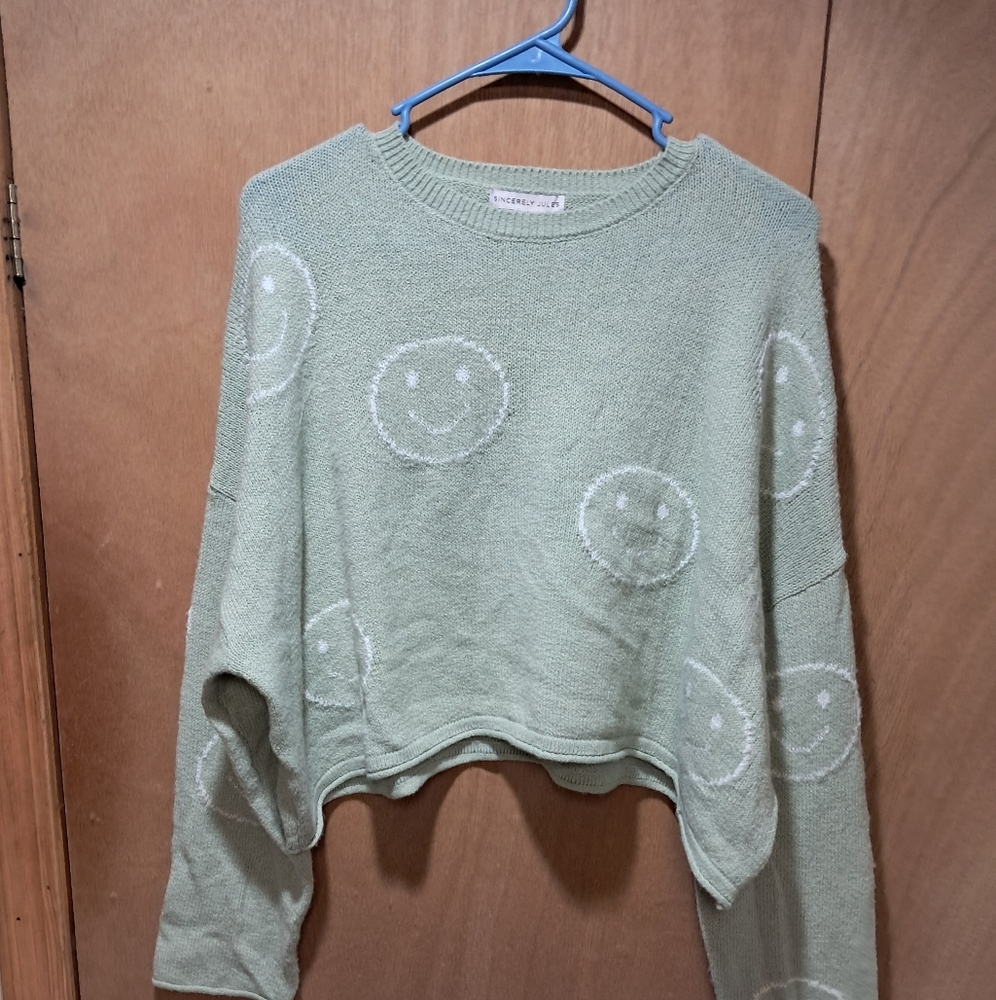 Sincerely Jules Mint Green Sweater